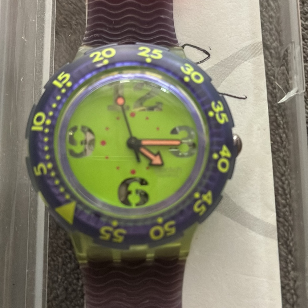Swatch Scuba 200 Spray Up 1992  in box